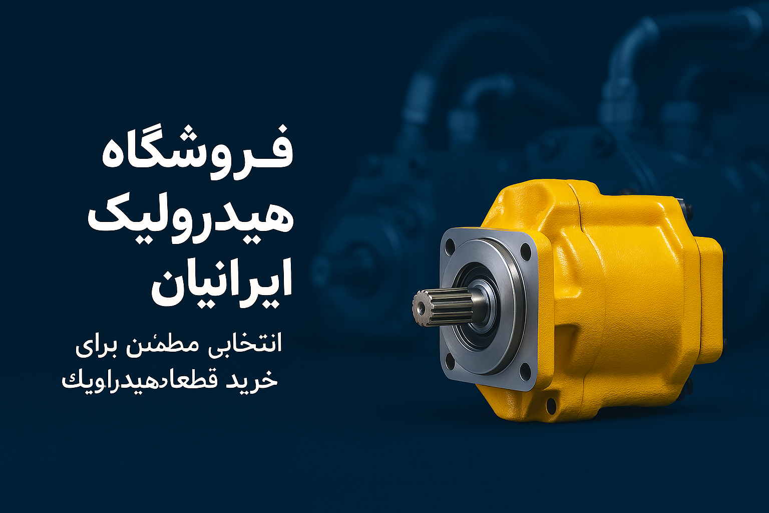 فروشگاه صنایع هیدرولیک ایرانیان: انتخابی مطمئن برای خرید قطعات هیدرولیک