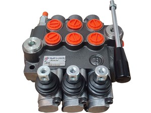 شیر کنترل هیدرولیک دستی سه دسته ۴۰ لیتر سایز 1/2 |هیدورپک | اروپایی0